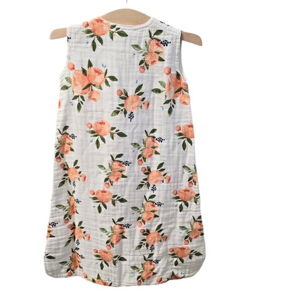 NWT Little Unicorn Cotton Muslin Sleep Bag Zip Up Size 0-6 months - Picture 2 of 7